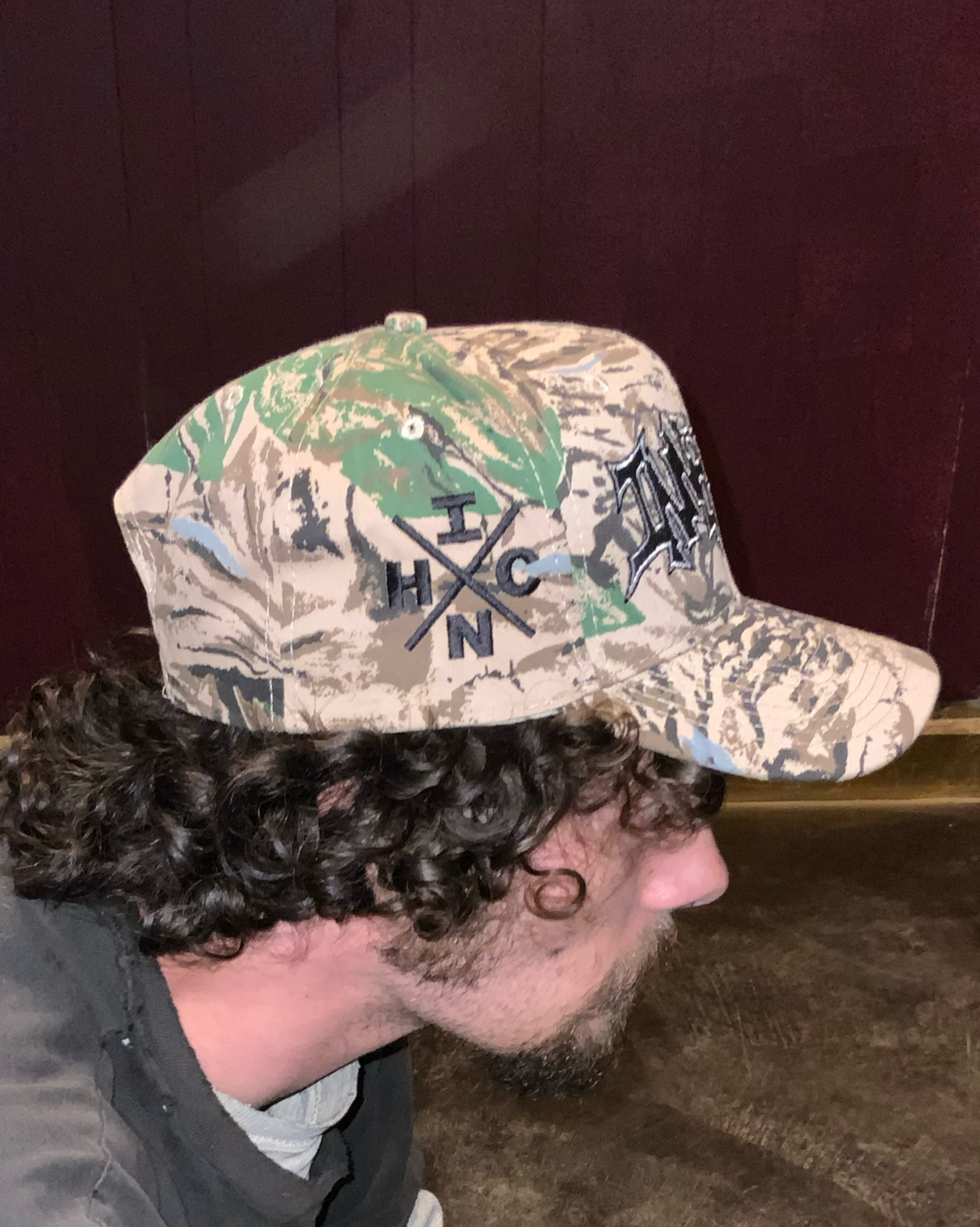 Inner Peace - Camo Hat (Tan)