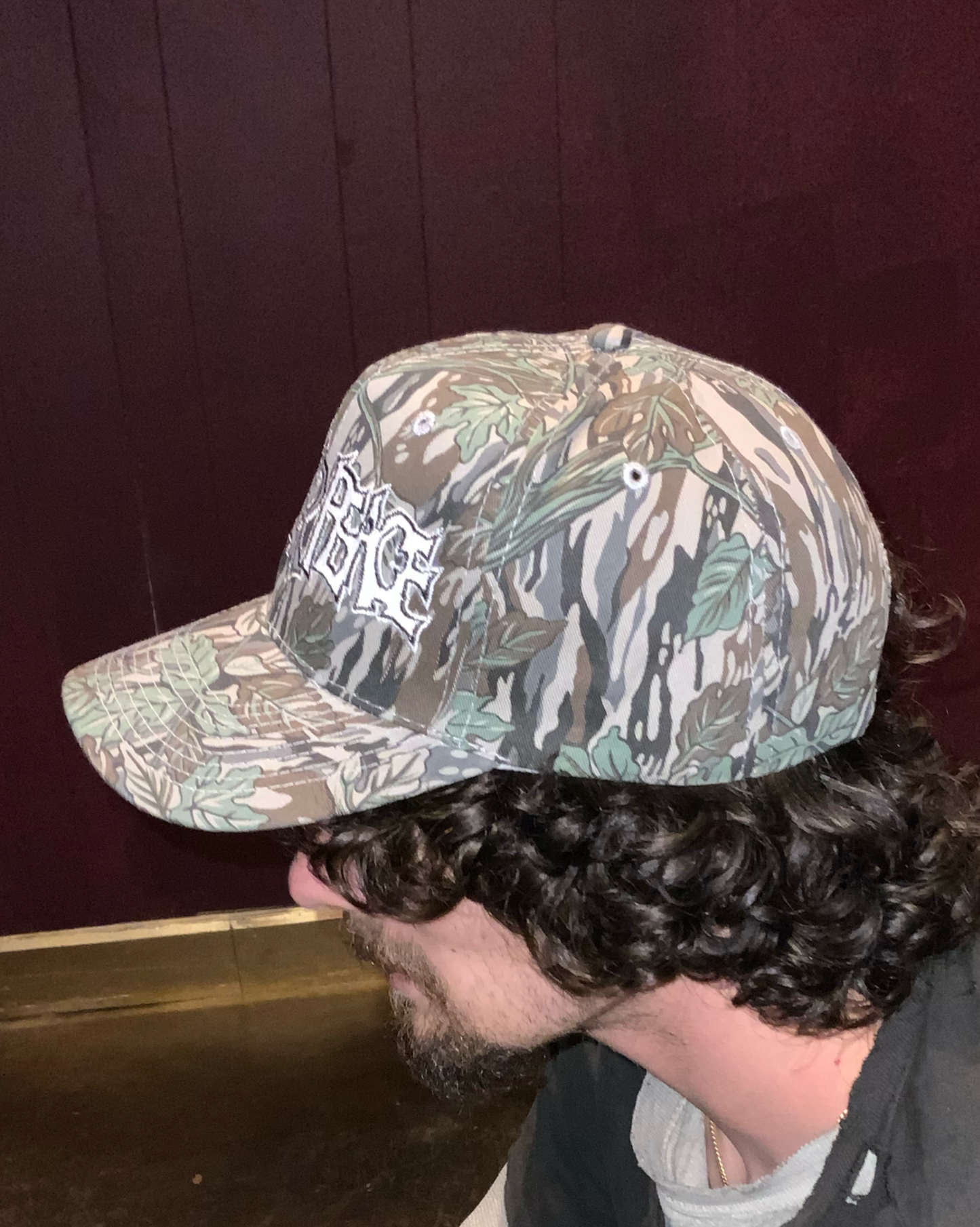 Inner Peace - Camo Hat (Green)