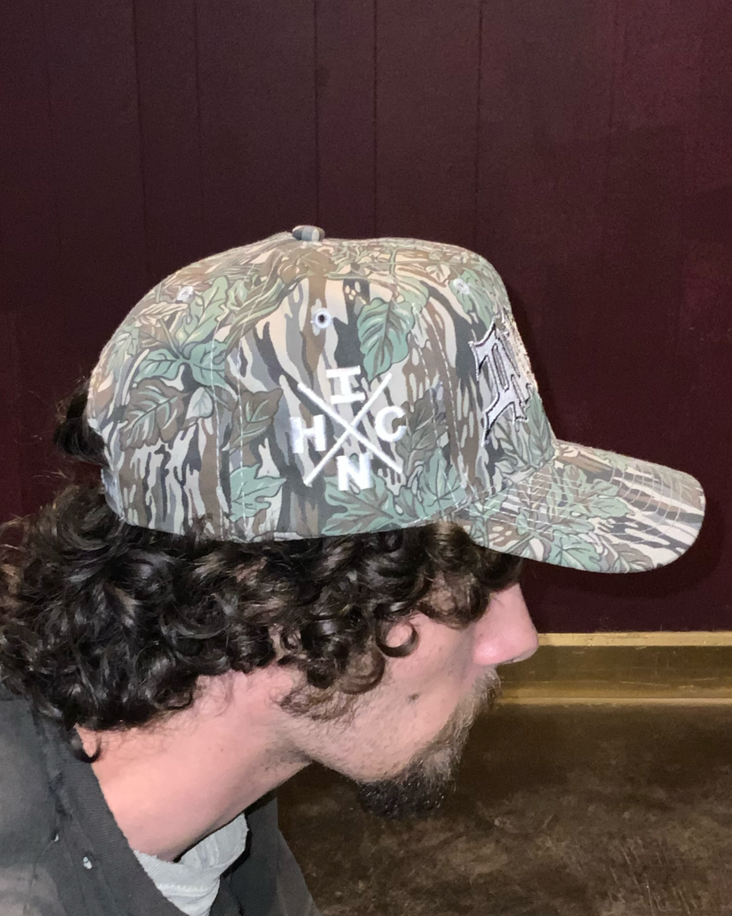 Inner Peace - Camo Hat (Green)